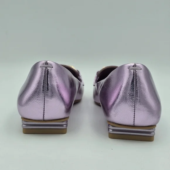 NWOT Franco Sarto Tiari Flats, Light Pink Metallic, Women's 6.5 - Picture 8 of 16